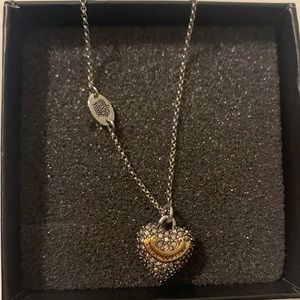 Juicy Couture heart necklace